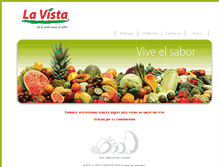 Tablet Screenshot of lavista.com.mx